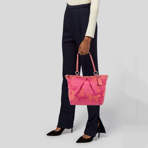 COACH Bag Pink and Orange - Picture 2 of 11